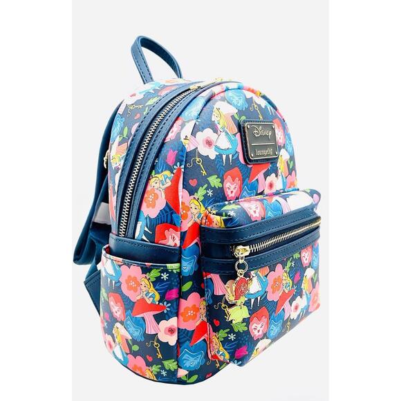 *EXCLUSIVE* Loungefly Disney Alice in Wonderland Golden Afternoon Backpack - Picture 2 of 8